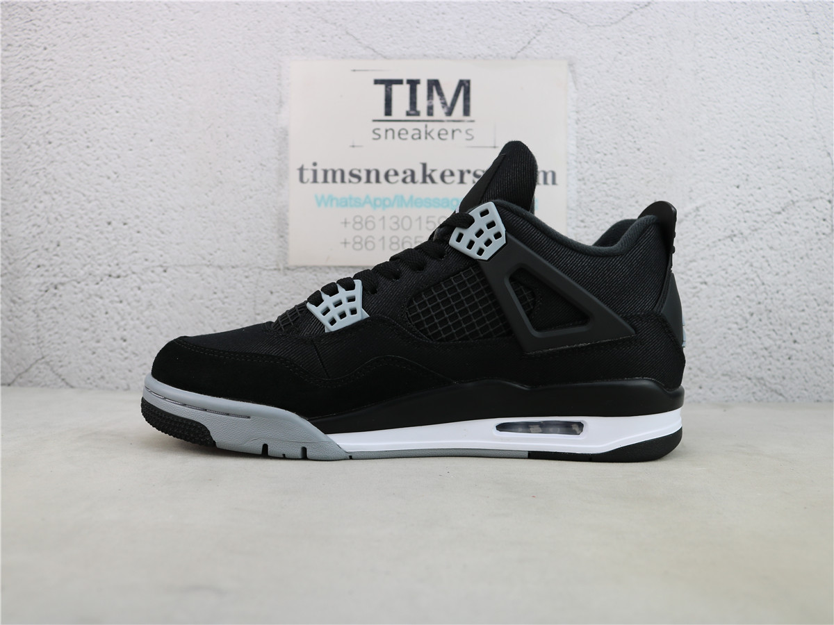 GX Batch Air Jordan 4 Retro SE Black Canvas DH7138-006